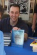 Here I am signing at the UCLA/ LA Times Festival of Books, Mysterious Galaxy booth...(that